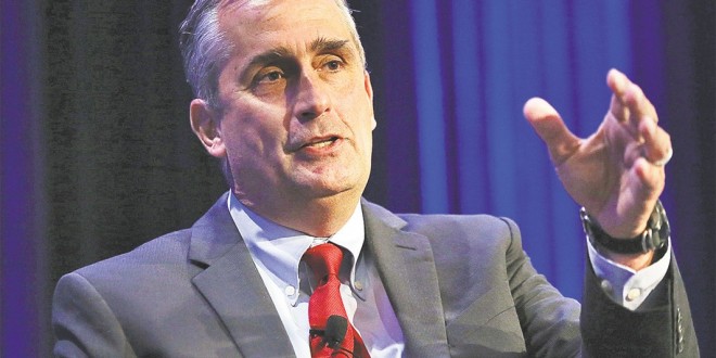 El presidente ejecutivo, Brian Krzanich, intenta cambiar el enfoque de la empresa.